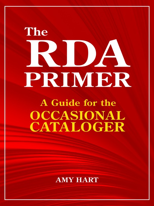 Title details for The RDA Primer by Amy Hart - Available